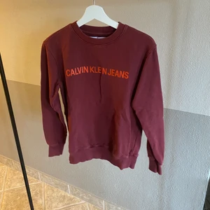 Calvin Klein Sweatshirt - Säljer min Calvin Klien tröja eftersom att jag har vuxit ur den. Bra skick och är i storlek XS. Katt finns i hemmet så att de inte blir några konstigheter om man är allergisk. (Möts inte upp pga många annonser utlaggda).