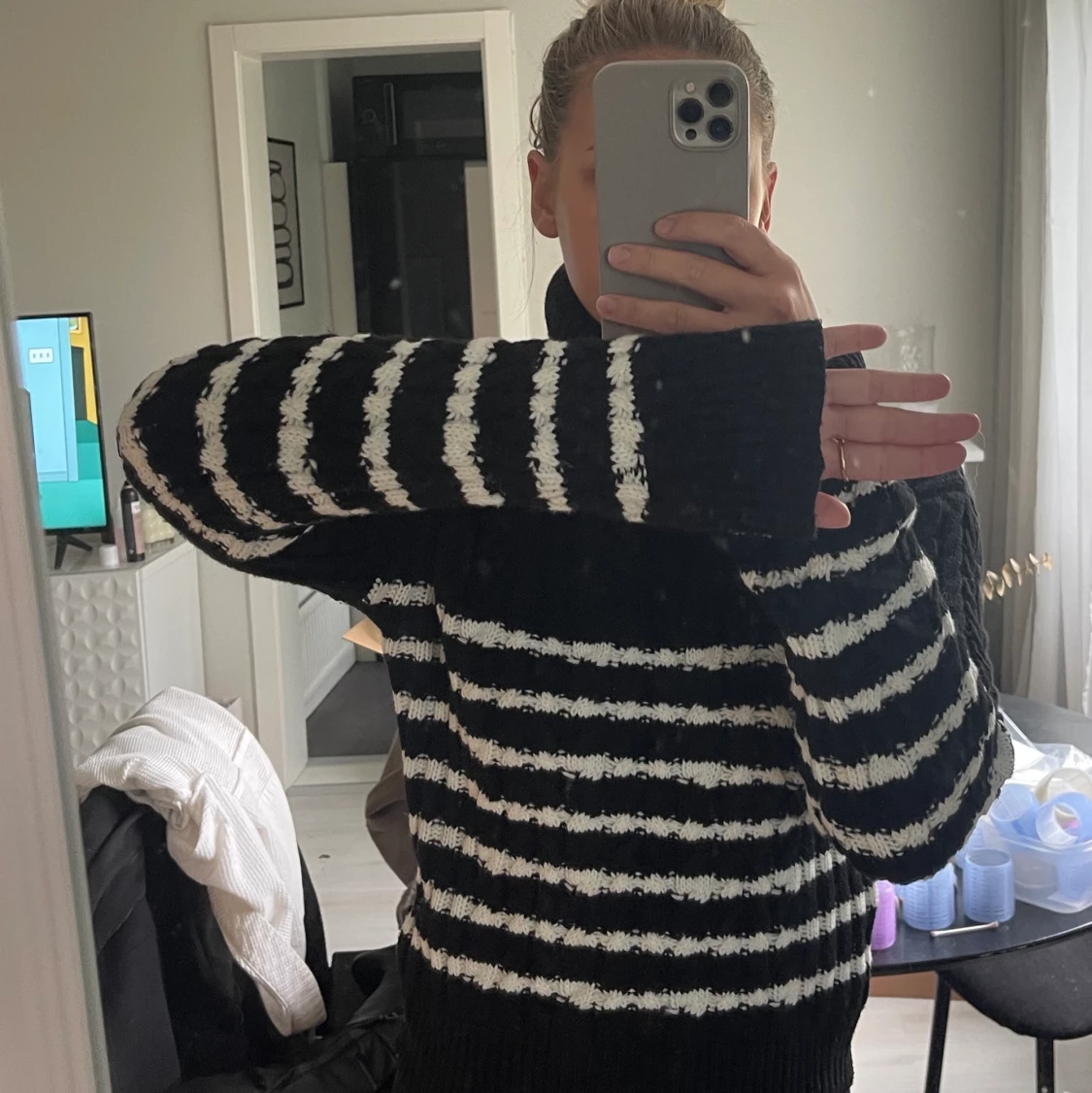 Stickad tröja  - 91