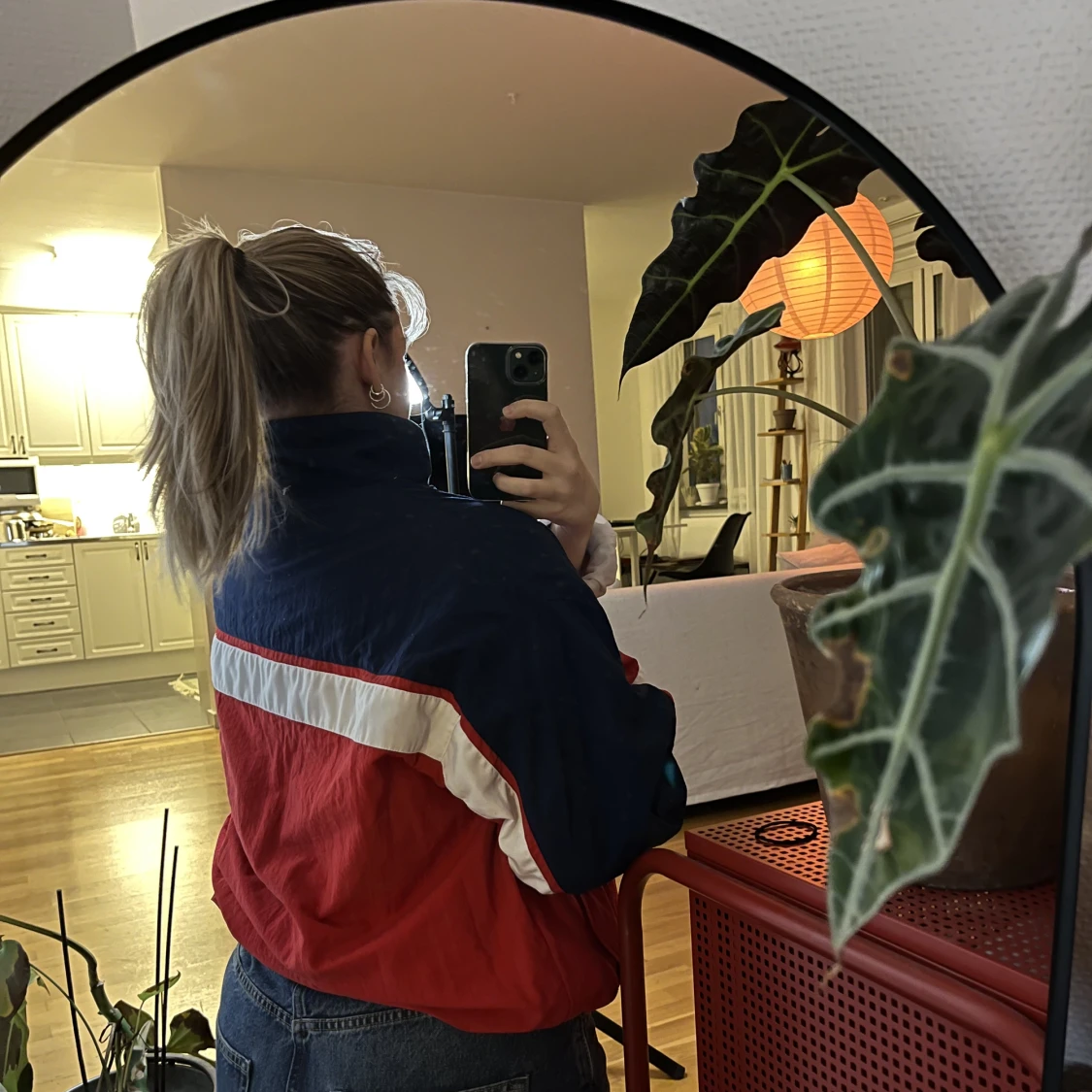 Retro Unisex Vintage Windbreaker Sportjacka - 91