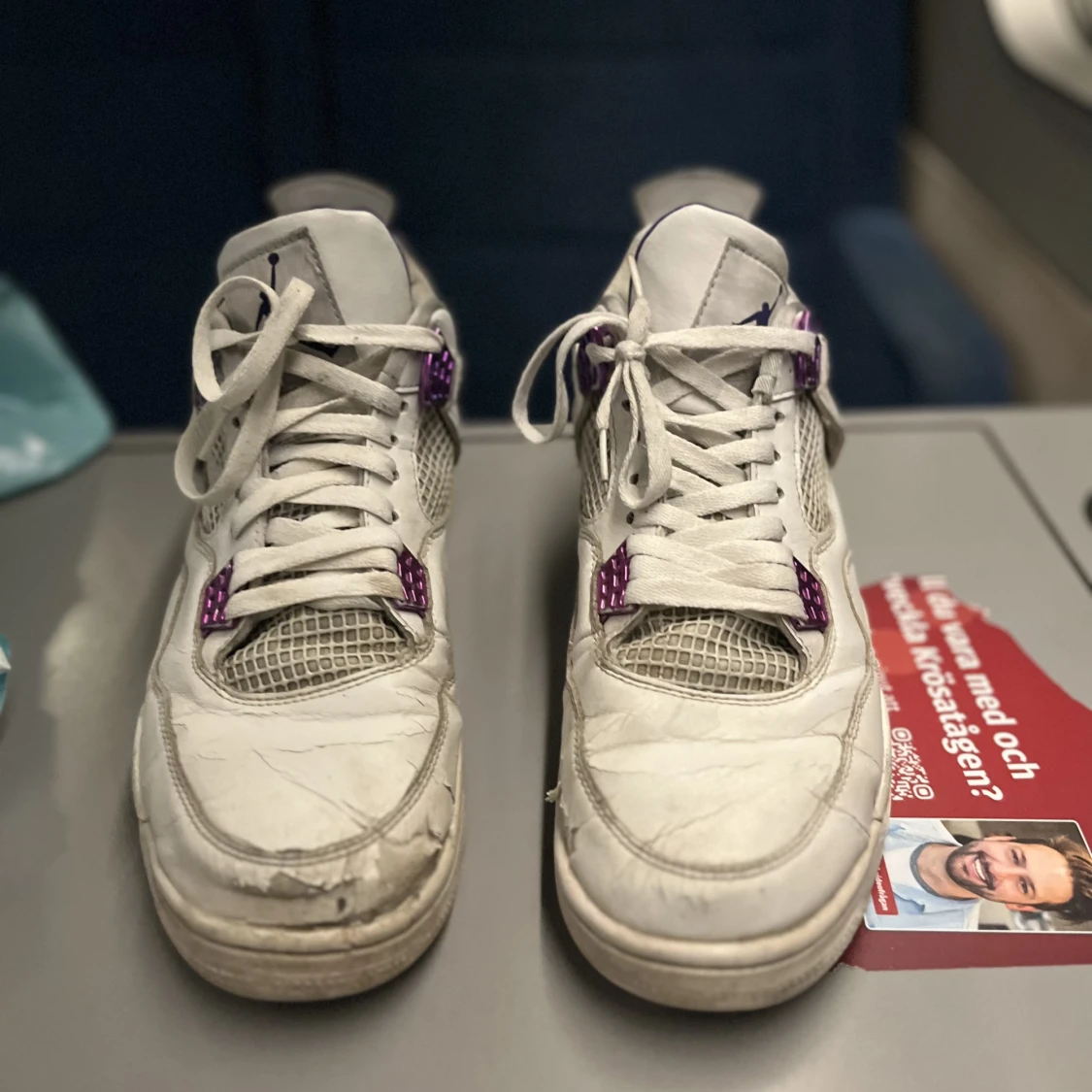 Jordan 4 retro metallic purple - 91