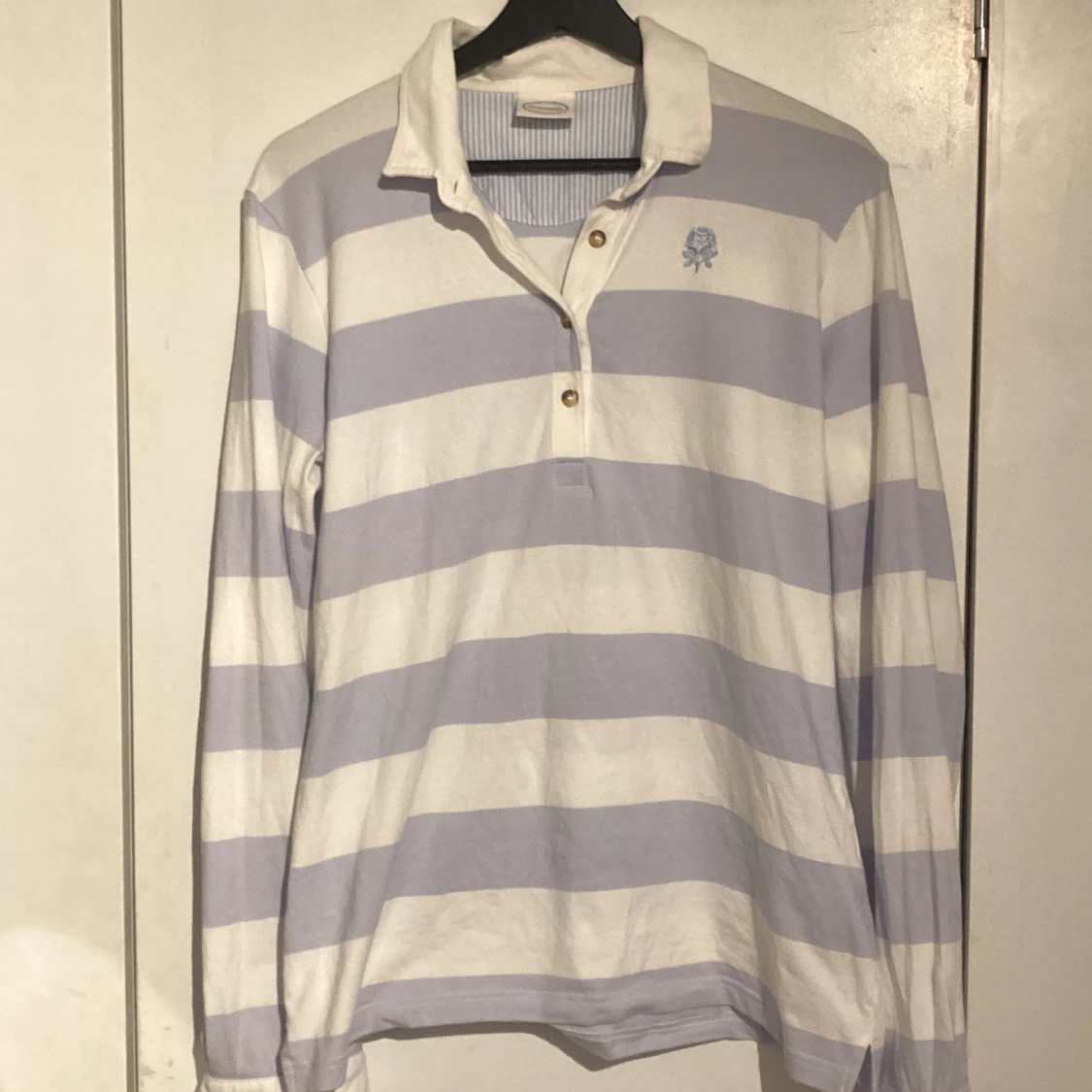 Randig skjortblus - 91