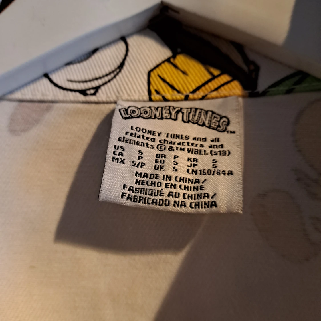 Jeansjacka med seriefigurer - 90