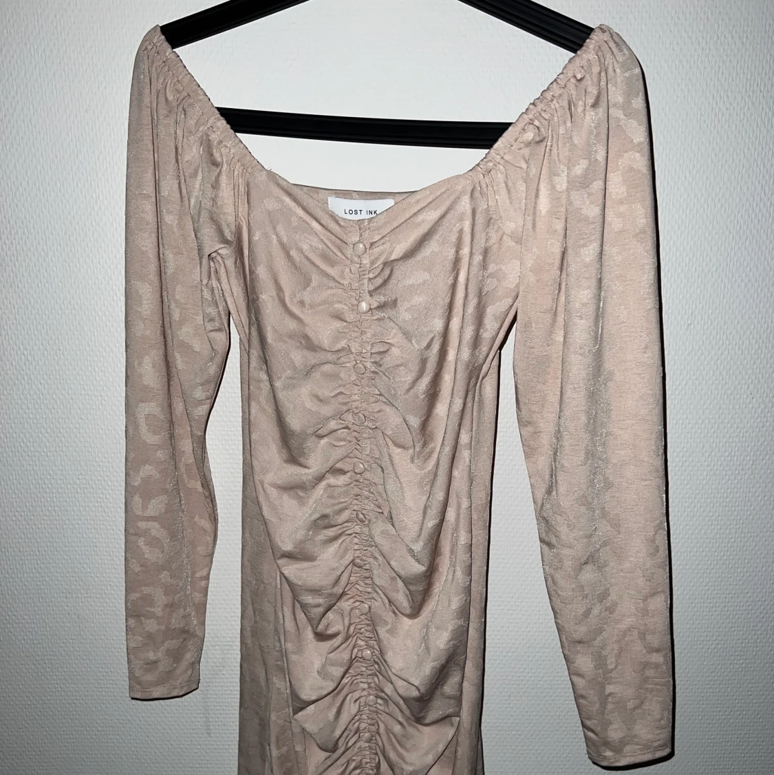 Lost Ink beige klänning - 90