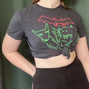 Ascool t-shirt med tryck - Svart t-shirt med tryck