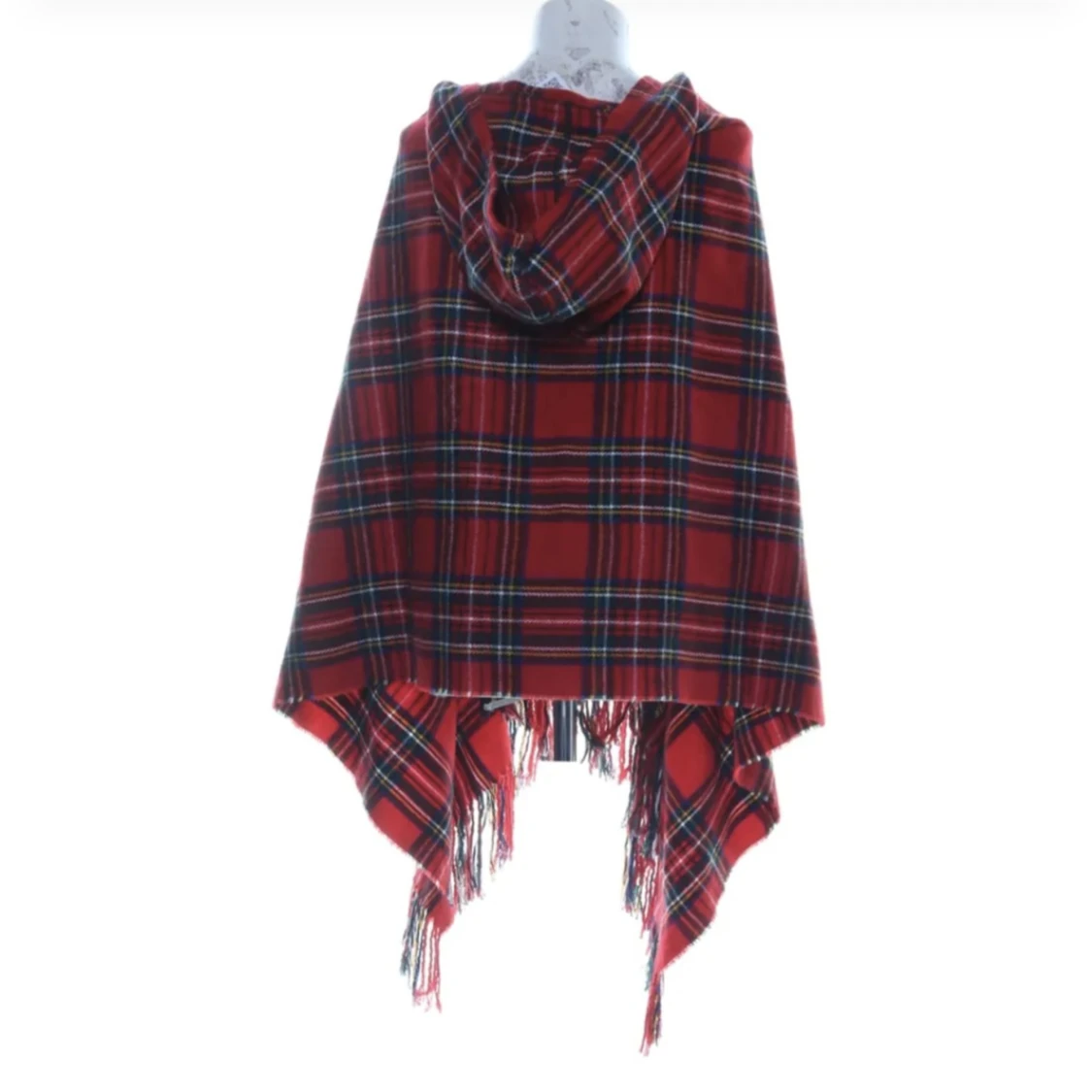 Rutig poncho, nyskick  - 90