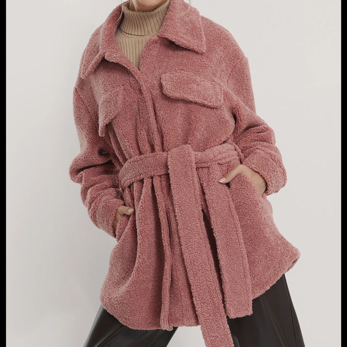 Rosa teddyjacka  - 90