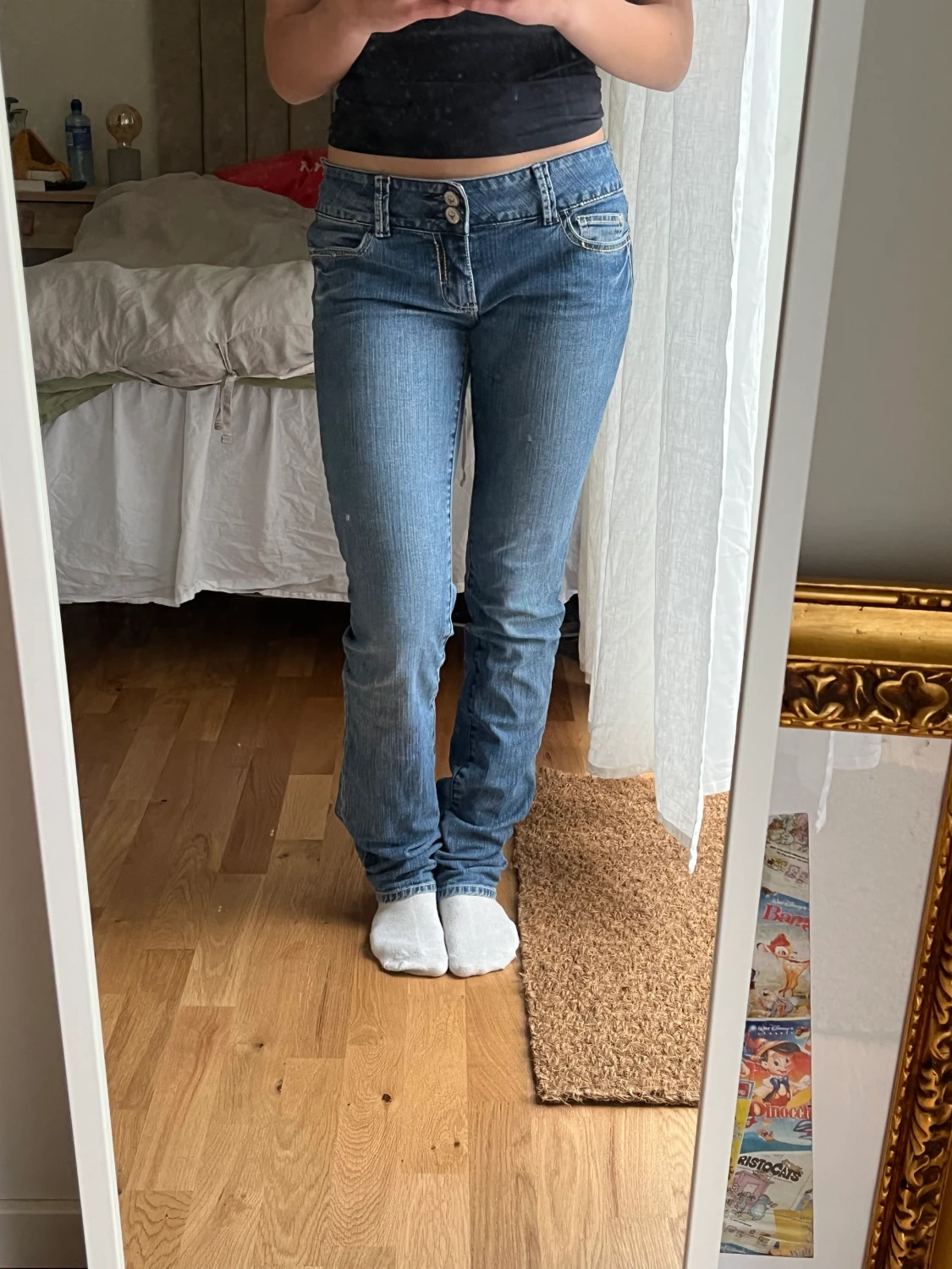 Lågmidjade jeans 