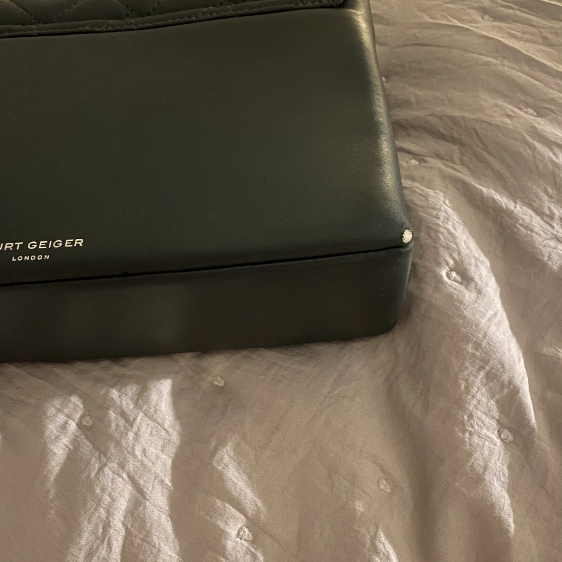Sjukt fin mörkgrön Kurt geiger väska  - 91