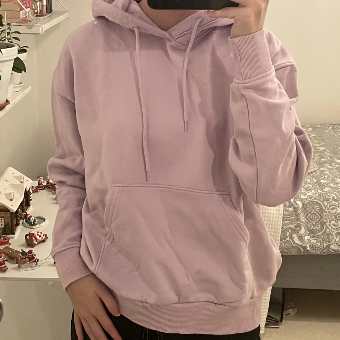 lila hoodie