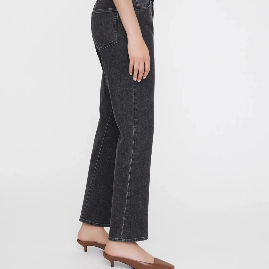 Totême, twisted seam denim grey wash - 90