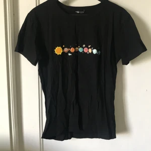 Svart T-short stl M - Aldrig använd!