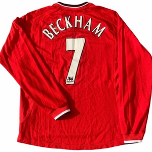 1996 Manchester United Tröja Beckham - .