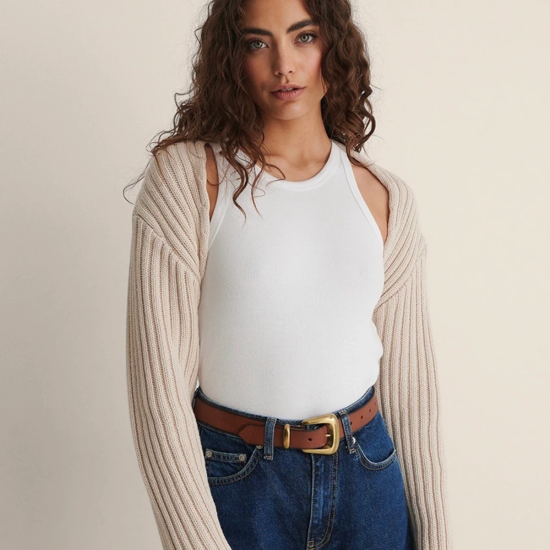 Stickad tröja  - 90