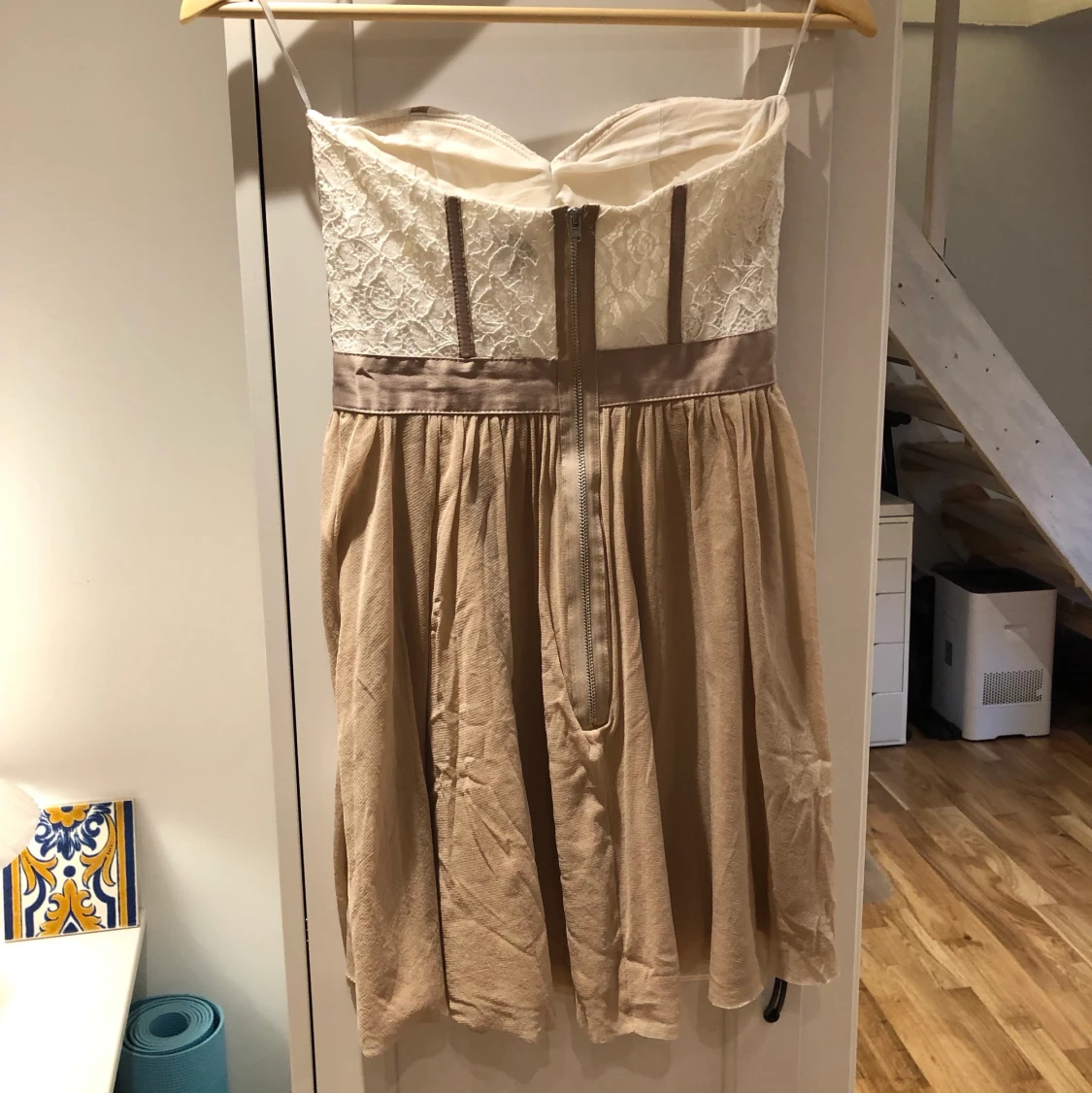 Strapless klänning stl 34 - 90