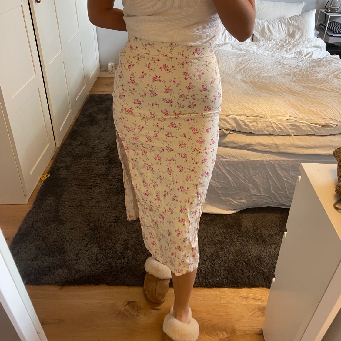 Långkjol från zara , storlek S