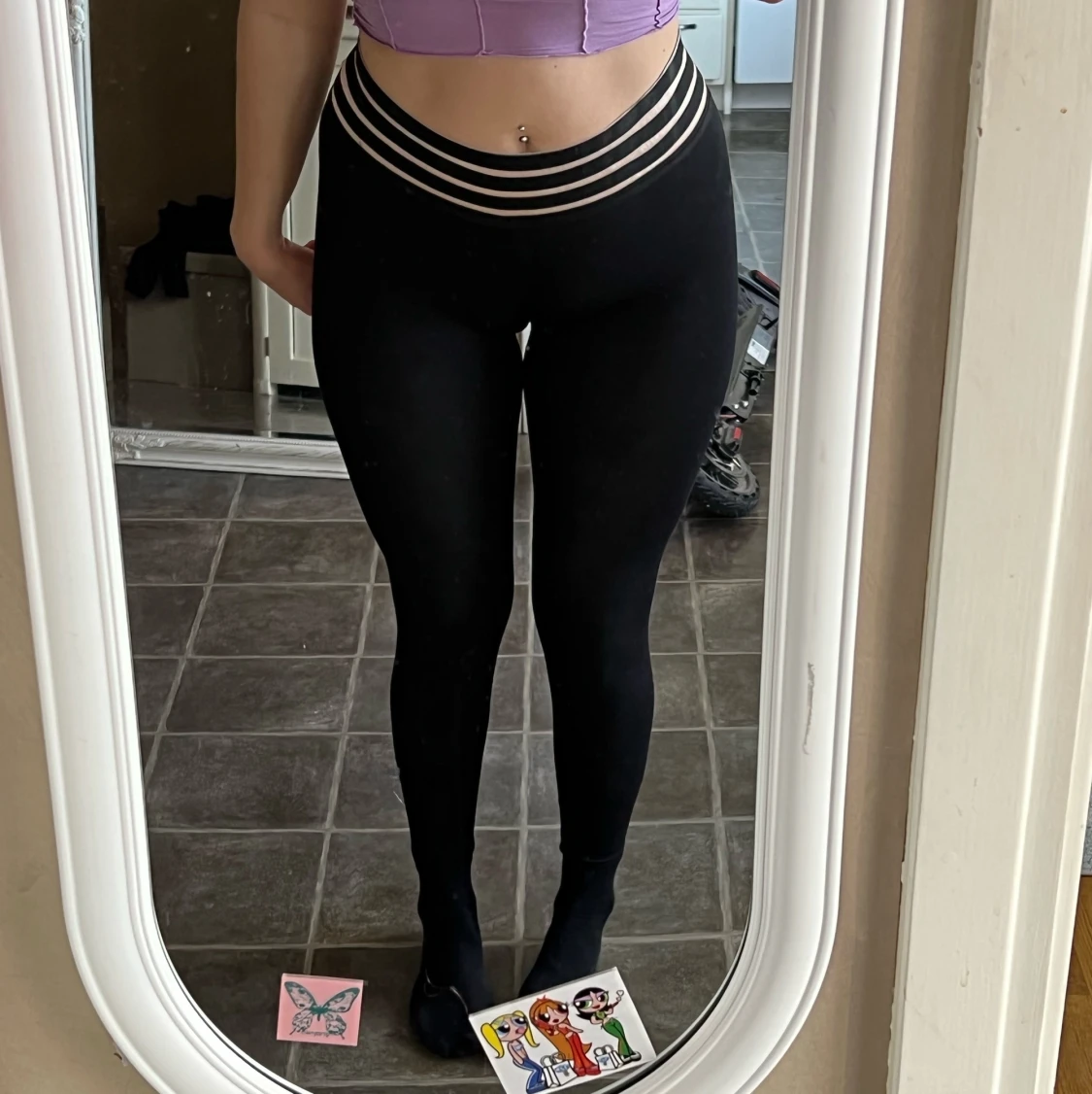 Leggings svarta  - 91