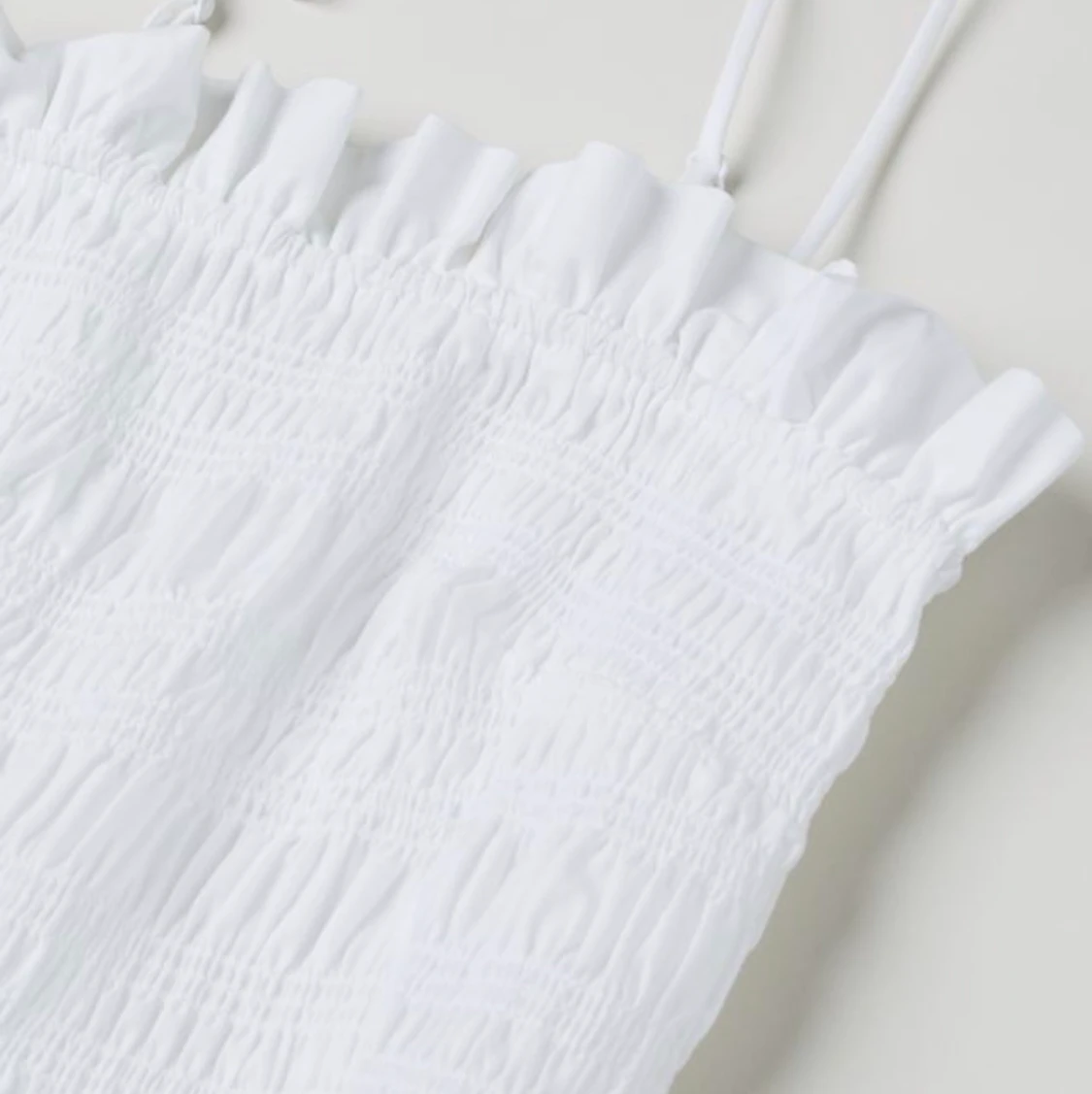 Vit sommarklänning  - 90