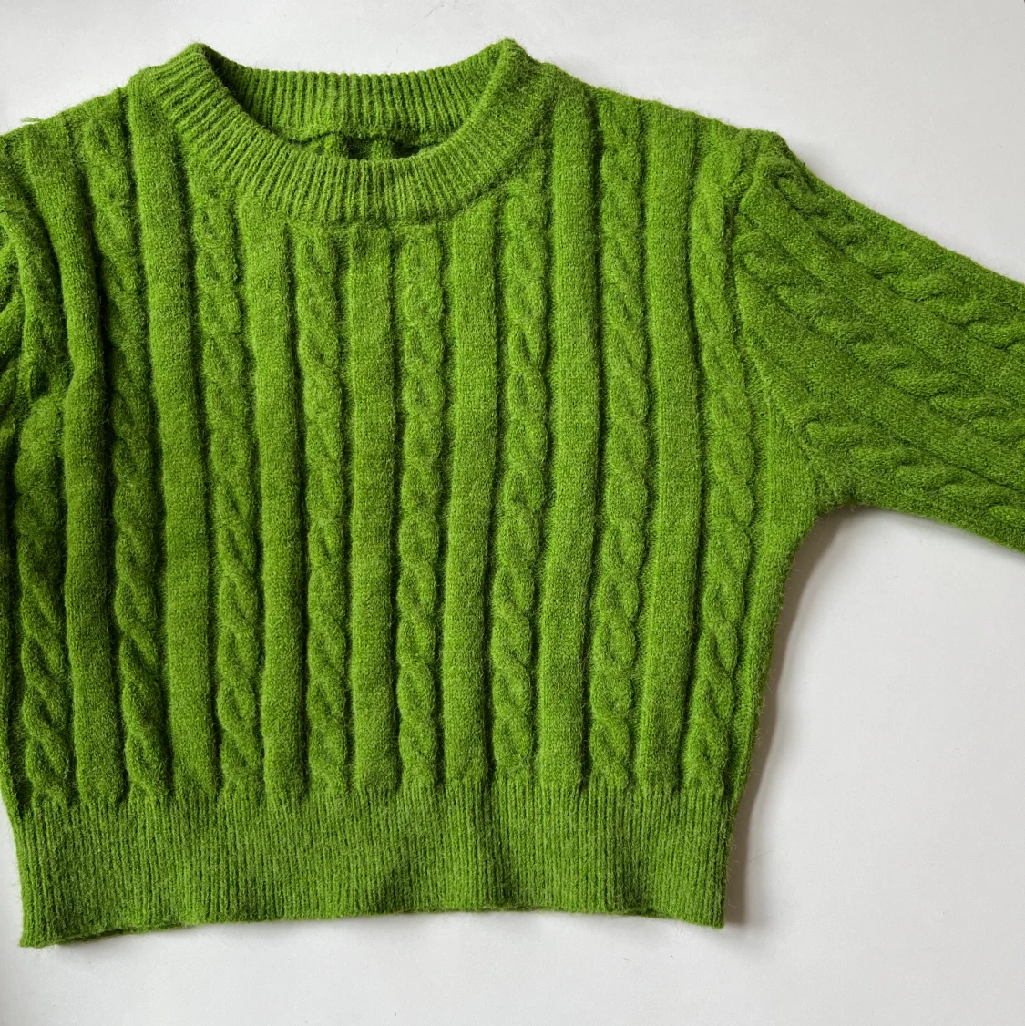 Superfin grön tröja - 90