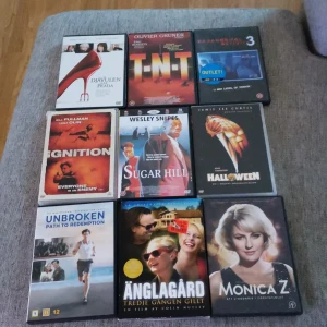 9 st dvd filmer blandad 20 kr st 100 för alla - 9 st dvd filmer blandad 20 kr st eller 100 för alla