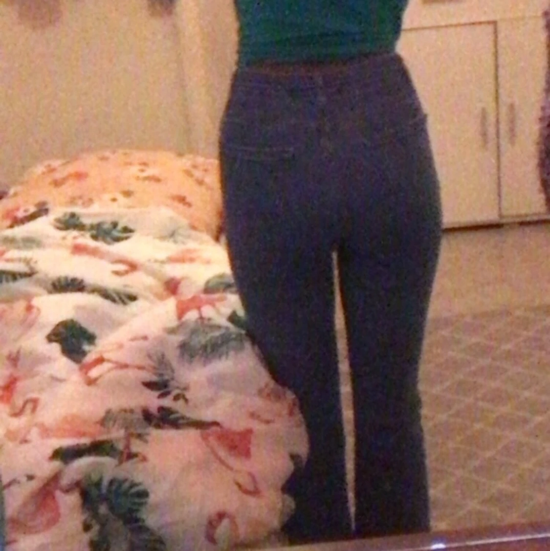 Utsvängda jeans  - 90