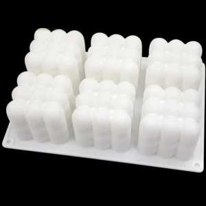 Silikonform  - Form för att göra bubble ljus, 6st totalt kan man göra i denna, endast använd en gång. Köpte för över 300kr säljer för 200kr direktpris 