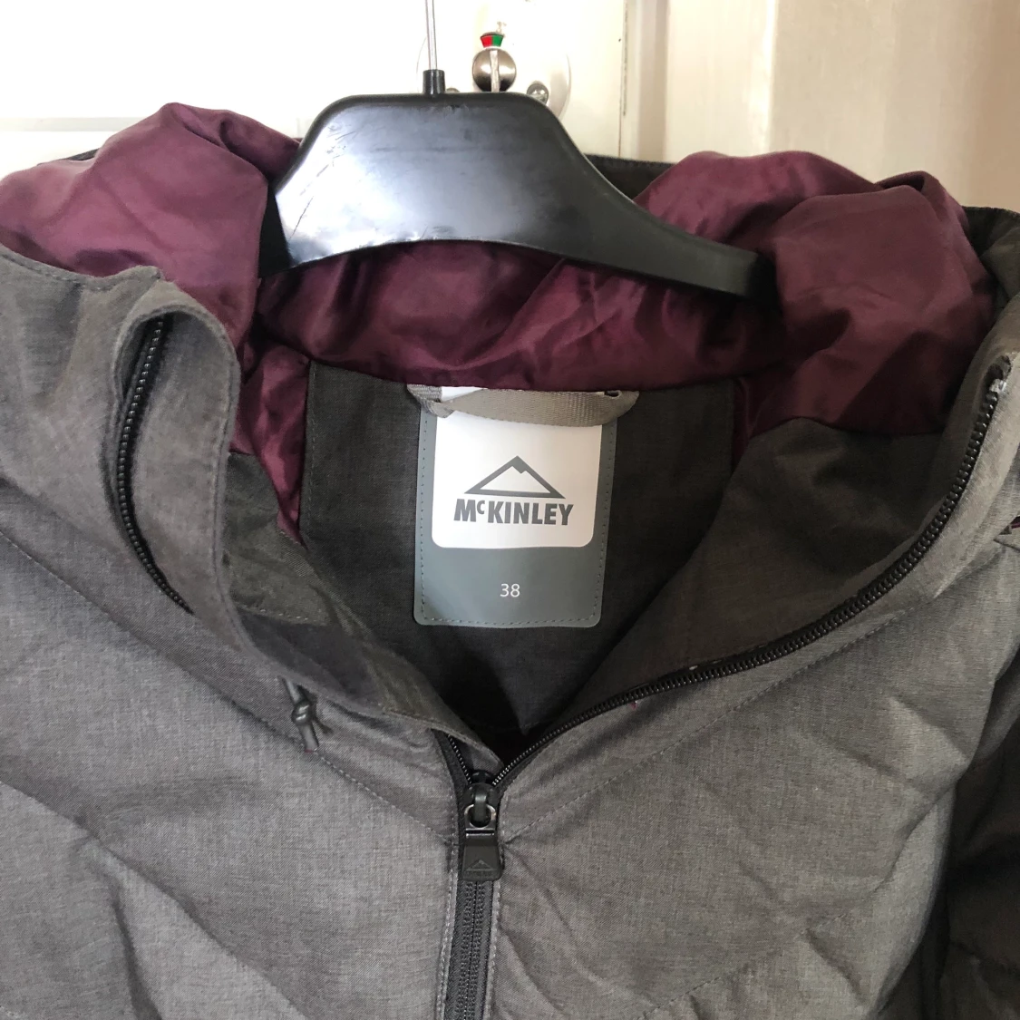 Mörkgrå Skidjacka  - 90