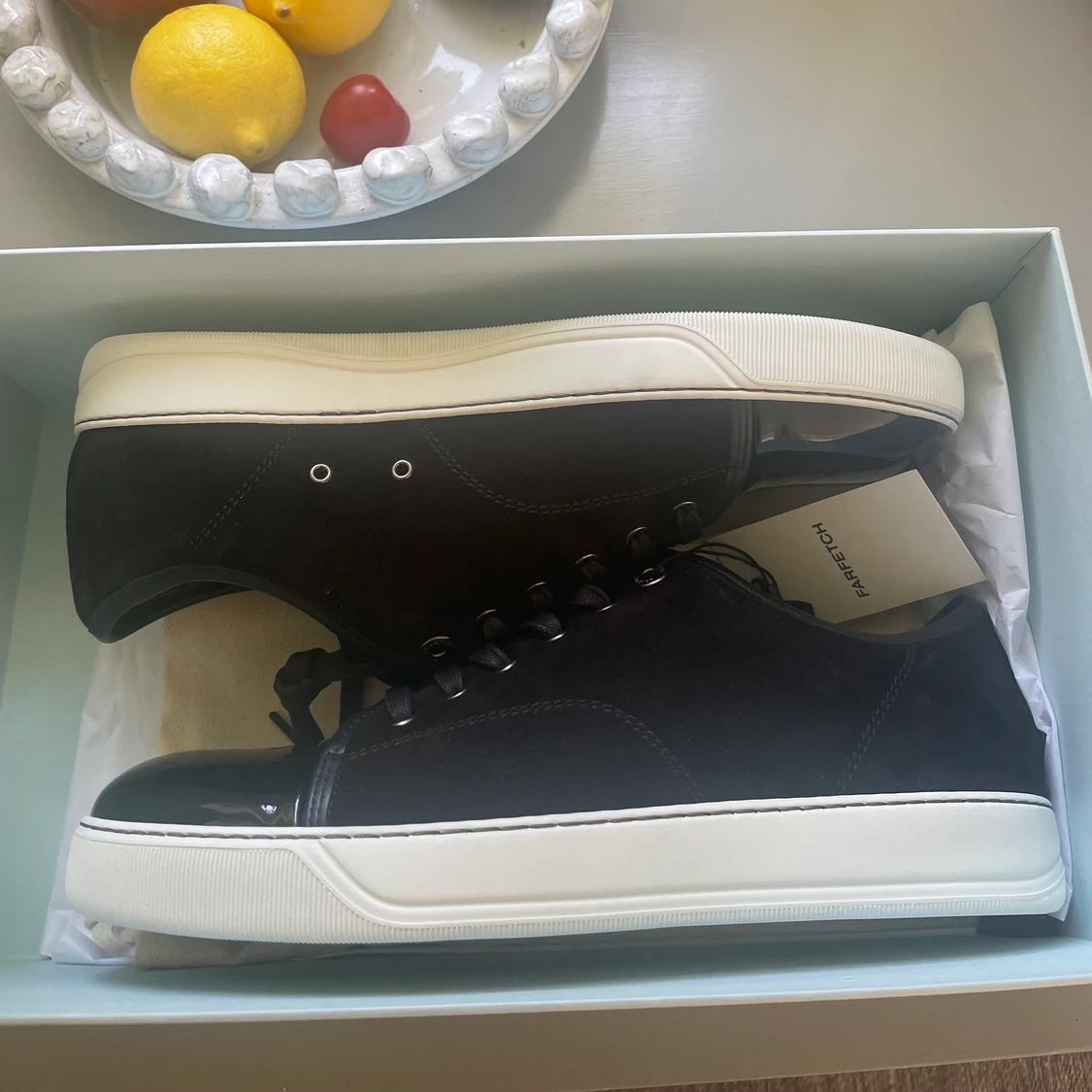 Helt nya Lanvin Patent Cap toe - 90