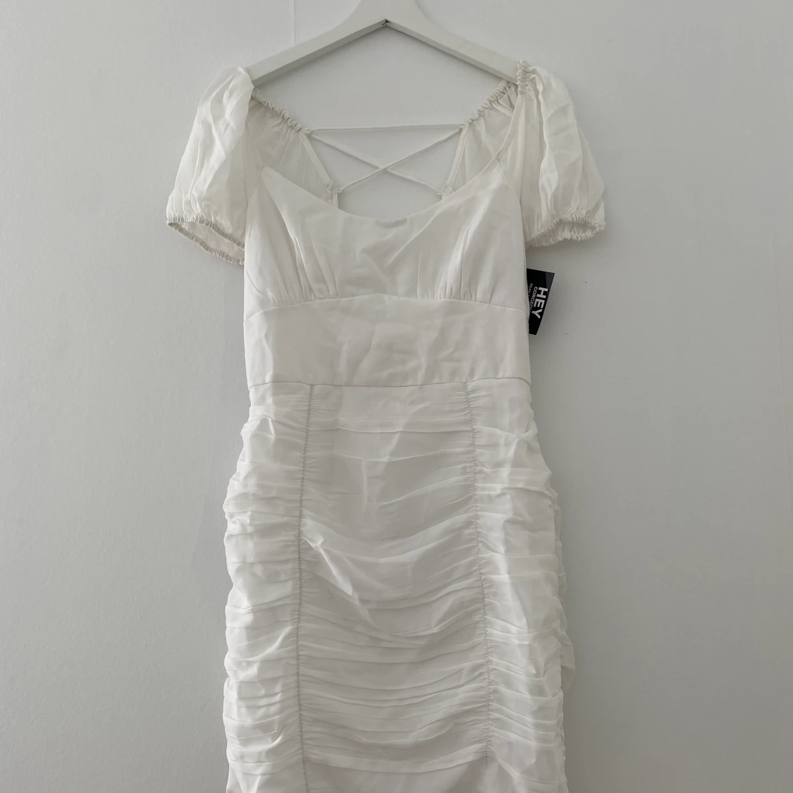 Vit klänning nelly - 90