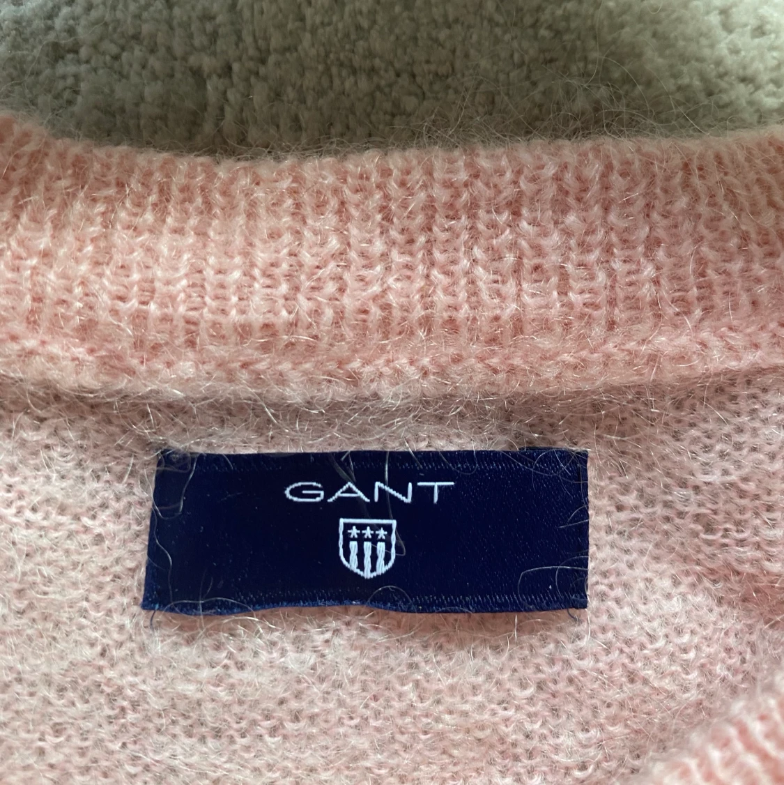 Rosa stickad Gant tröja  - 91