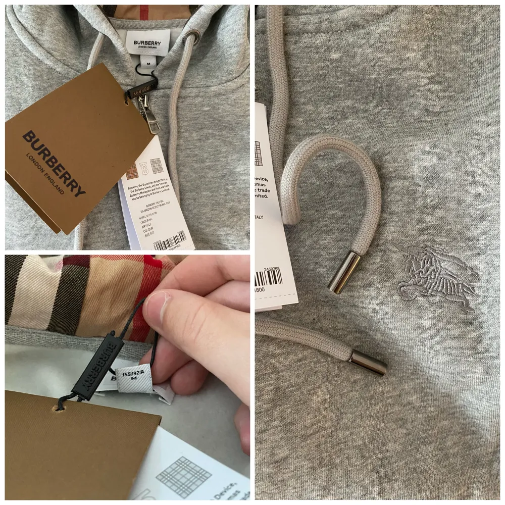 Tja! Säljer denna Burberry Hoodie helt ny i storlek M 😊 Möts i Stockholm, Vinsta eller fraktar spårbart via postnord 🤙🏼. Hoodies.