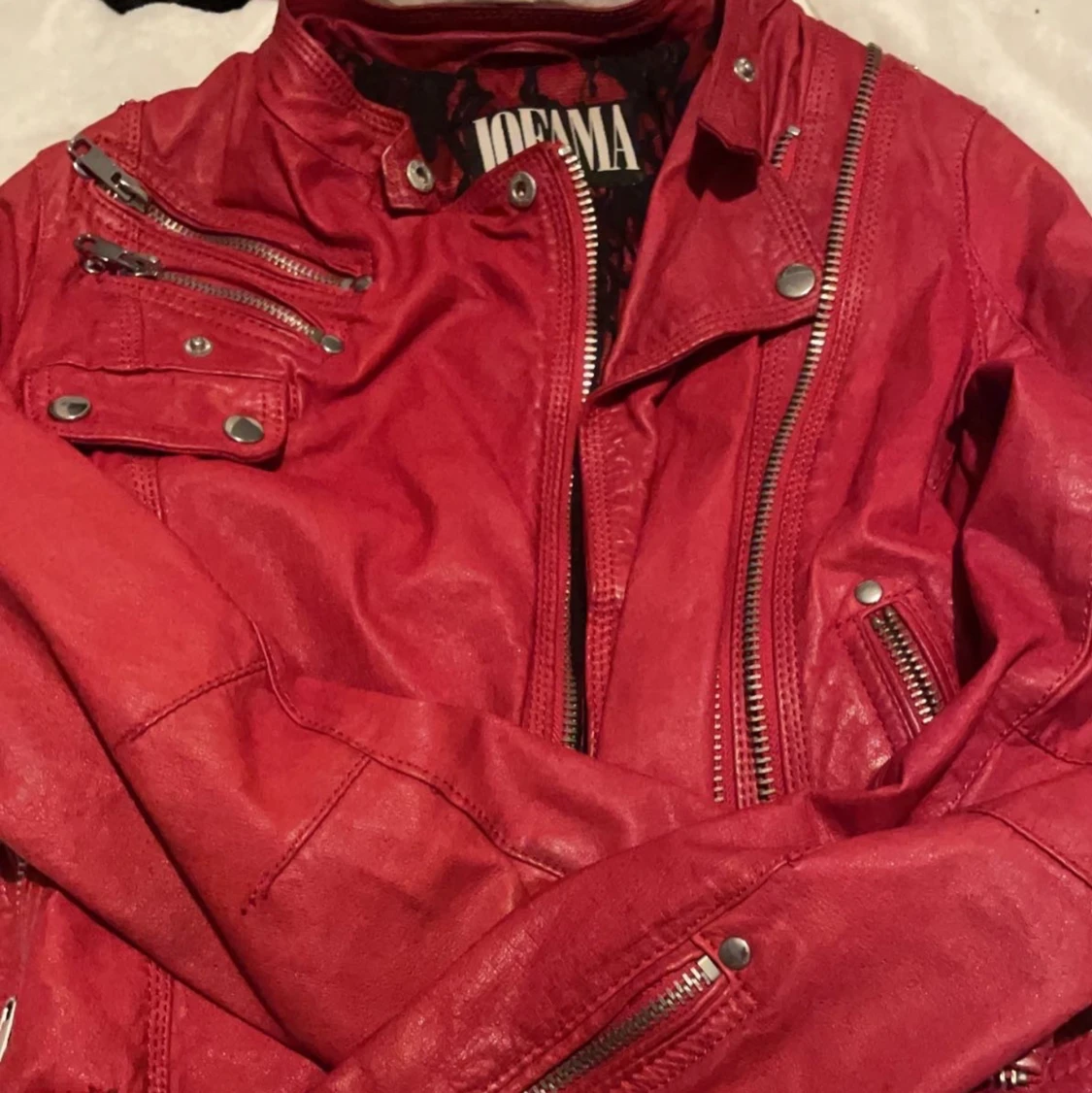 Skinnjacka storlek xs 