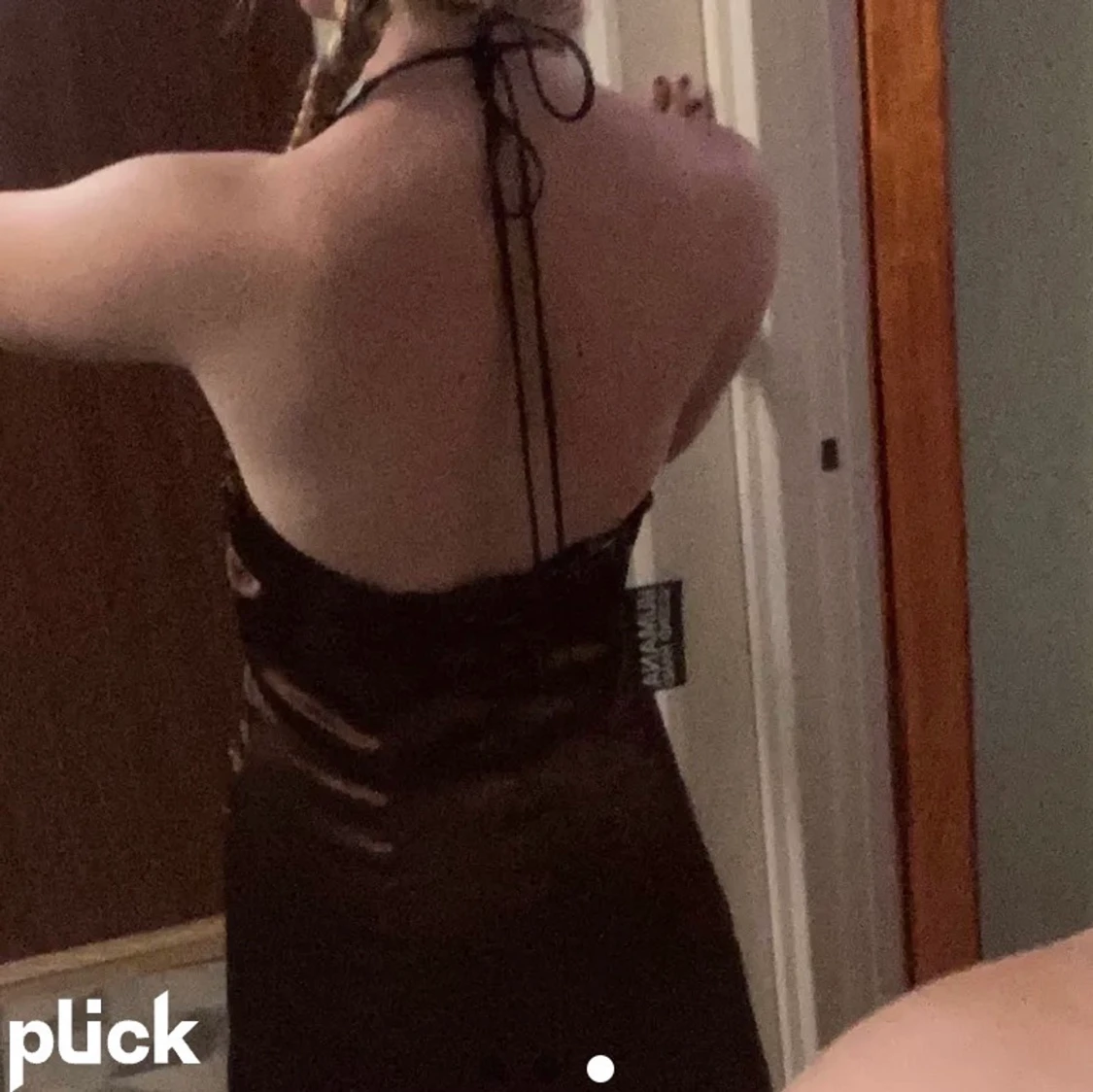 Brun klänning  - 90