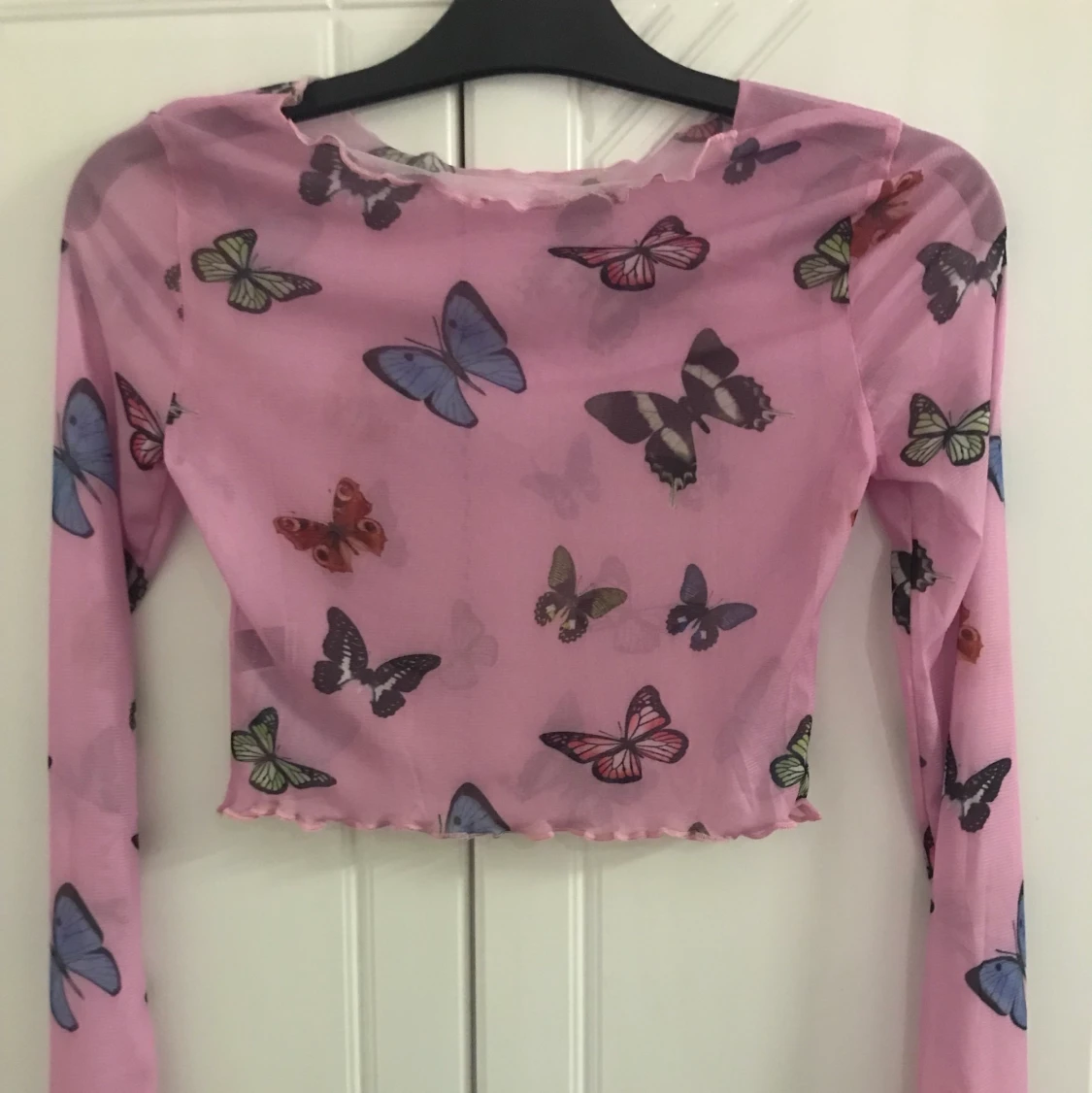 Fin genomskinlig topp