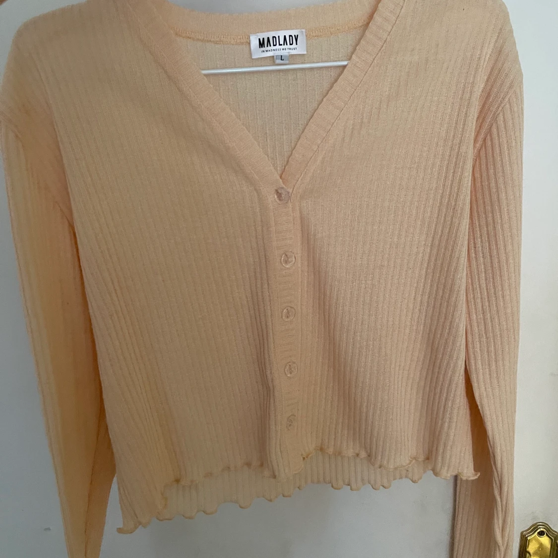 Stickad topp, madlady