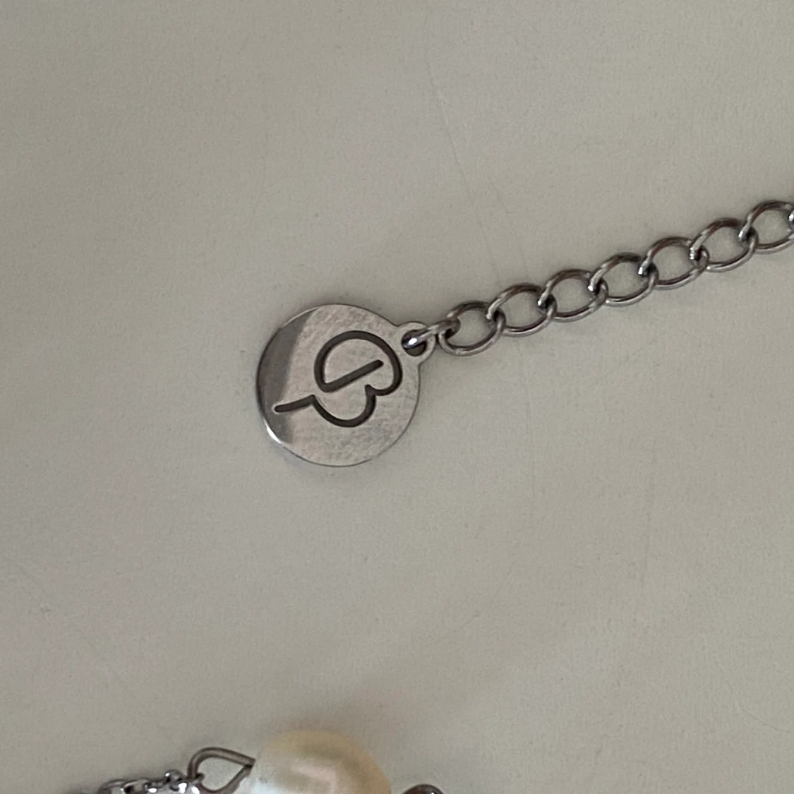 Silver Halsband med pärlor  - 91