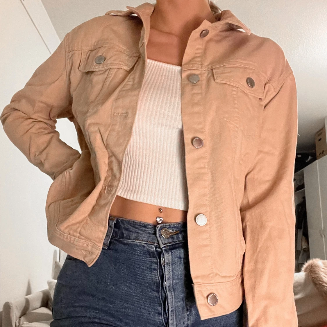 H&M denim jacket  - 90