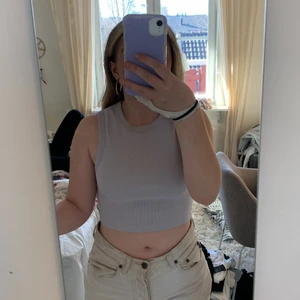 Crop top - Lila Crop top från H&M. Storlek S och har jättebra passform och bra längd. Inte använt den så många gånger och den har jättebra skick!