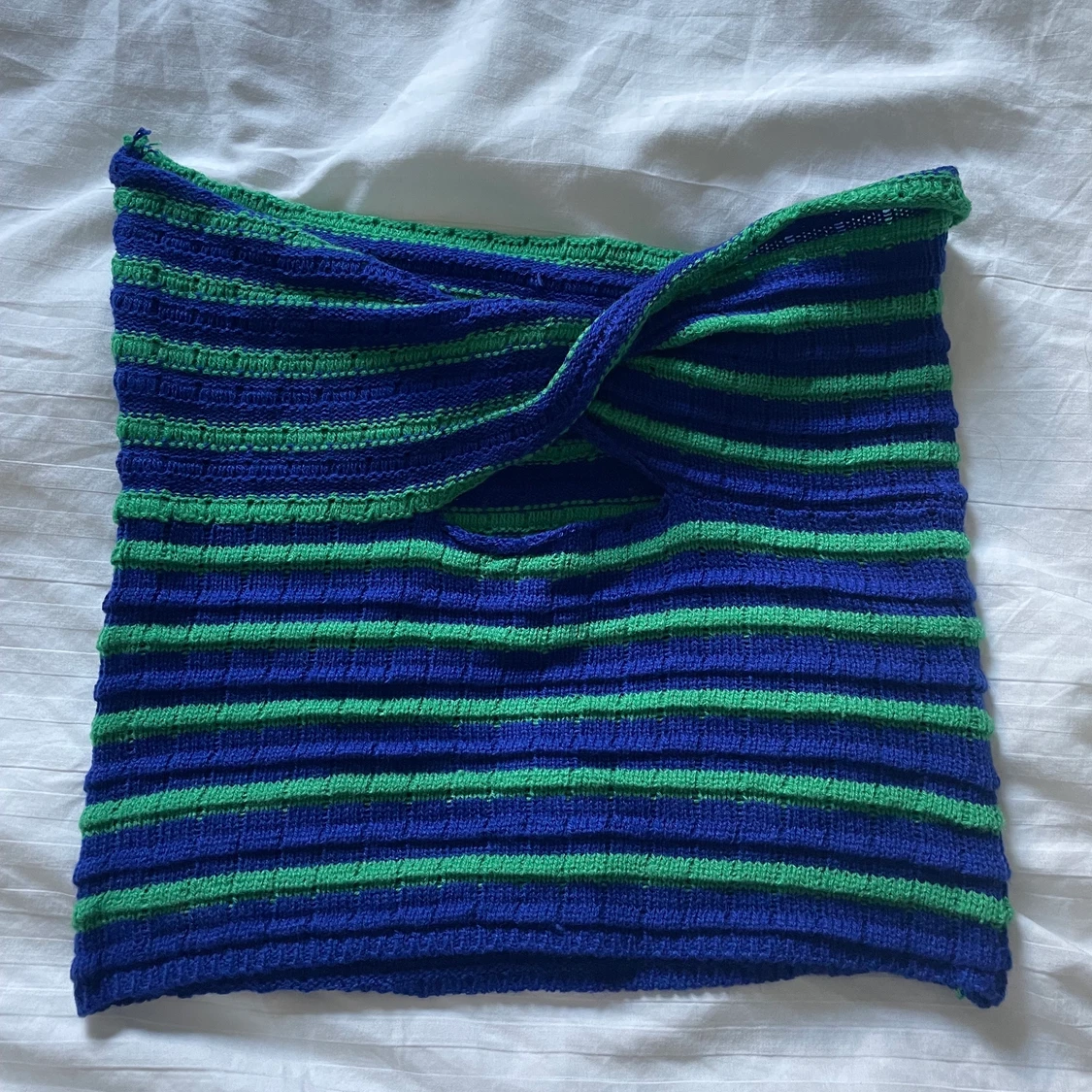 Grön blå topp  - 90