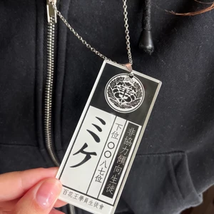 Kakegurui halsband - Oanvänd, ej äkta silver 