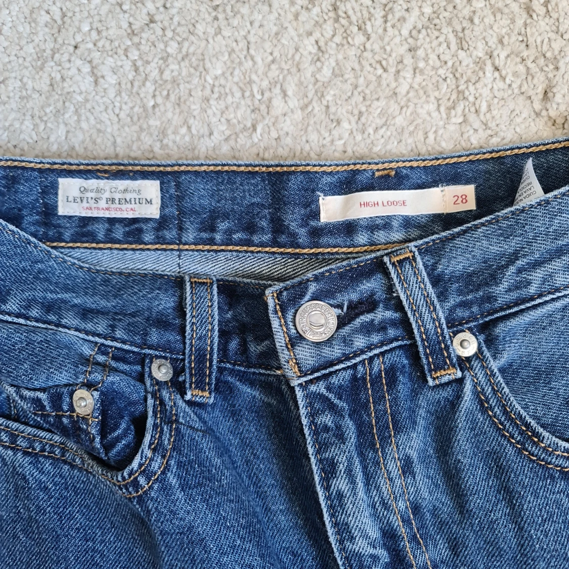 Levi's high loose jeans 28/33 - 91