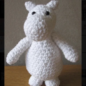 Virkat mummin gosedjur - Virkat mummin gosedjur helt ny och fräsch 