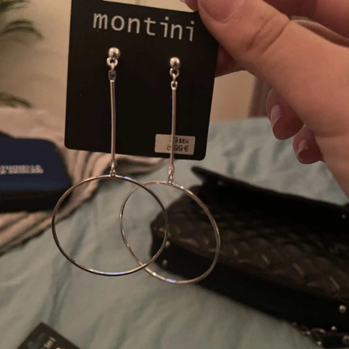 guld och silver örhängen - 91