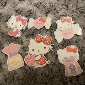Hello Kitty klistermärken stickers Kawaii Sanrio - Köpt på Kawaii Store i Stockholm, originalpris; ungefär 60Kr Oanvända (såklart)