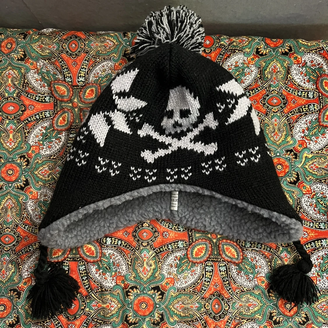 Skelett vinter mössa - 90