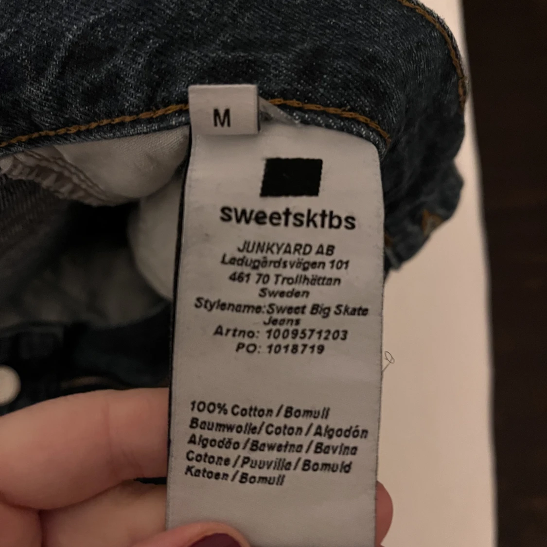 Sweet big skate jeans - 90