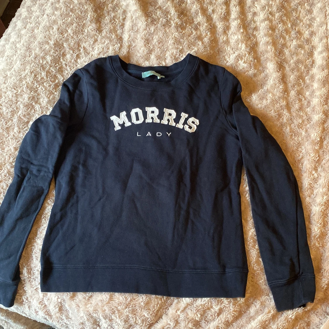 Marinblå Morris tröja strl S - 90