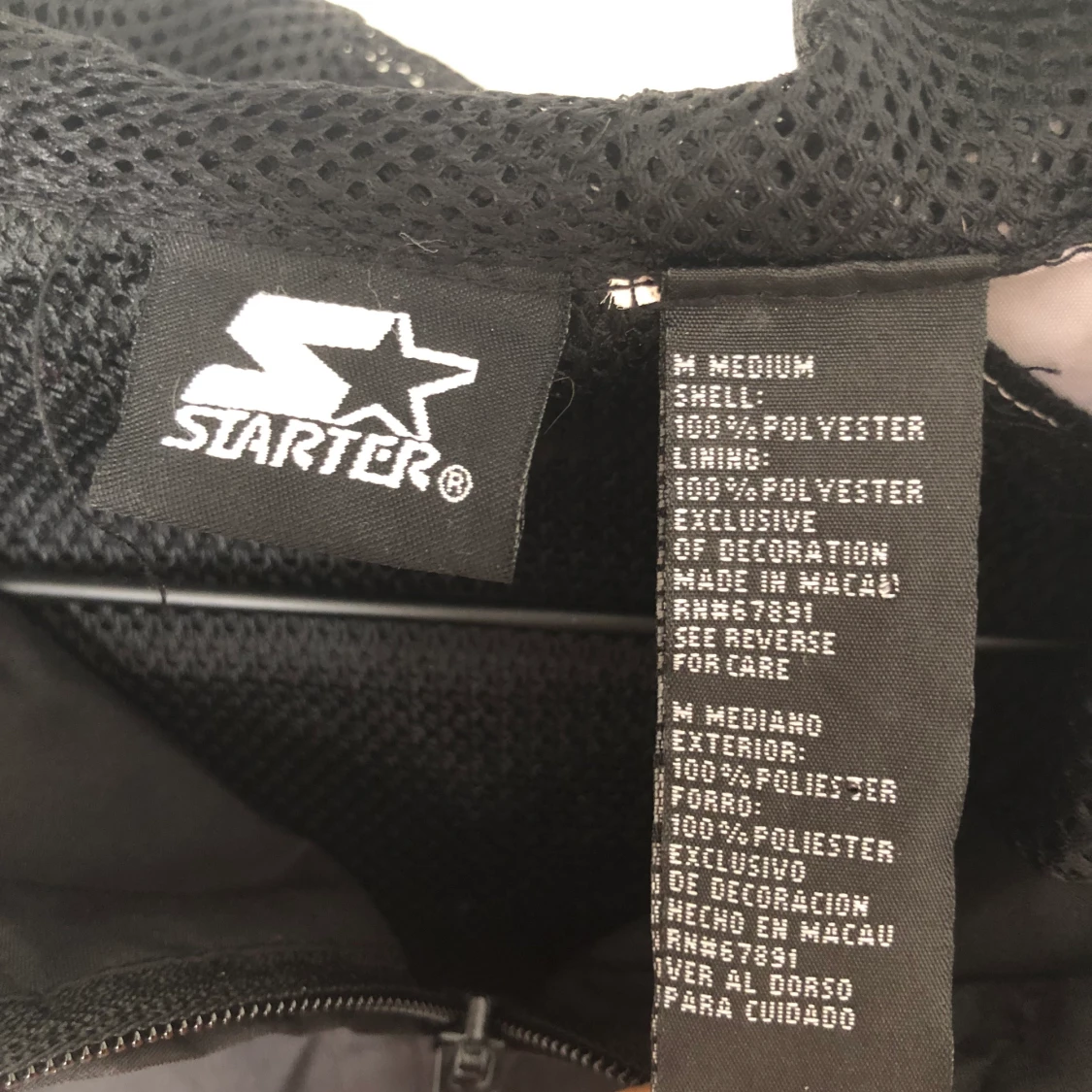 Starter oversized shell jacket, size M  - 91