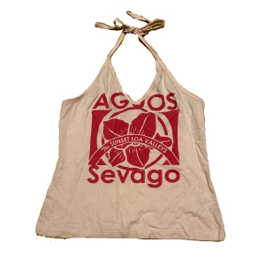 Rosa topp - Fin och somrig ljus rosa och rosa topp med snören som knyts runt nacken💗står storlek M men sitter som en S.