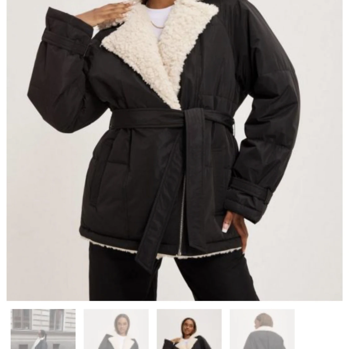 Puffer Shearling Jacket
