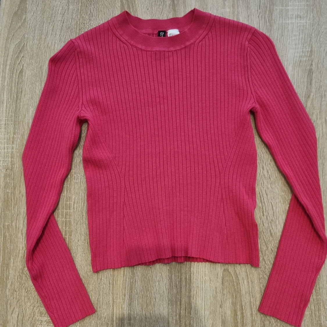 Rosa stickad tröja HM - 90